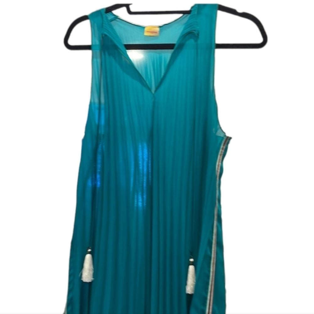 MONOPLAZA pleated maxi dress S - Picture 5 of 10